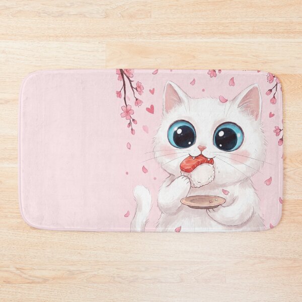 Item preview, Cozy Sushi Kitty designed and sold by LyssasMindArt.