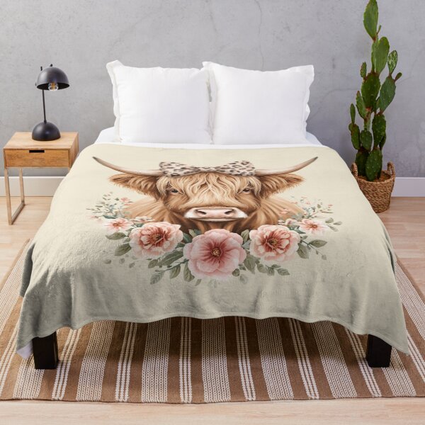 Item preview, COQUETTE HIGHLAND COW designed and sold by BKDIGITALSHOP.