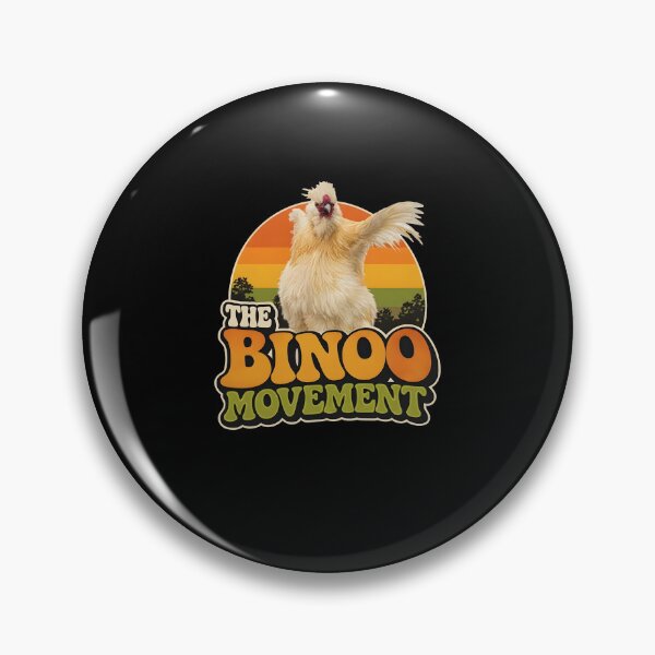 Item preview, The Binoo Movement Funny Chicken Vintage Retro Farm Humor designed and sold by PixlCrypt.