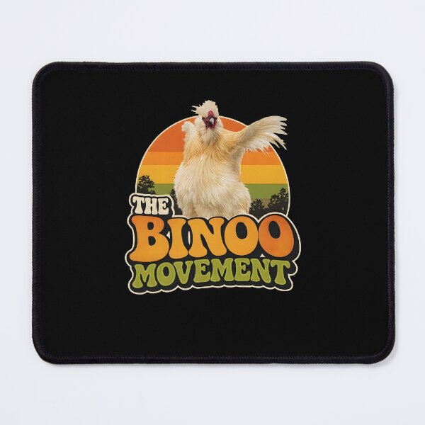Item preview, The Binoo Movement Funny Chicken Vintage Retro Farm Humor designed and sold by PixlCrypt.
