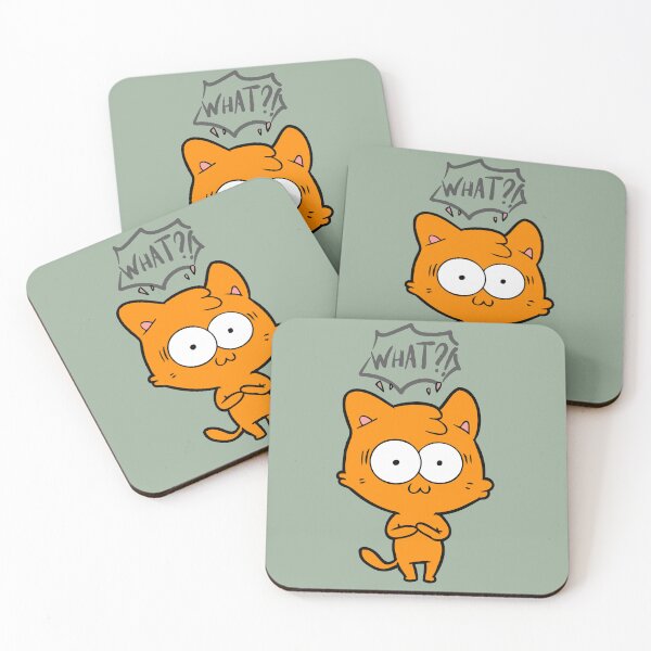 Item preview, Shocked Orange Cat Meme designed and sold by WRParadise.