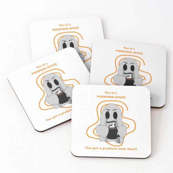 Item preview, Yes It's Pumpkin Spice You Got a Problem With That Funny Ghost Pumpkin Spice Latte Design designed and sold by DesignsbyDustin.