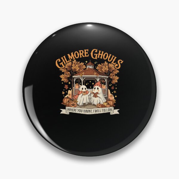 Item preview, Gilmore Ghouls Where You Haunt I Will Follow Ghost Halloween Fall designed and sold by PixlCrypt.