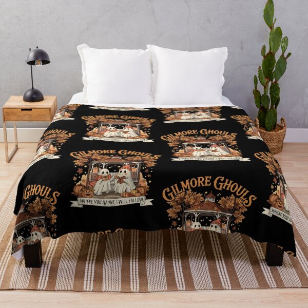 Item preview, Gilmore Ghouls Where You Haunt I Will Follow Ghost Halloween Fall designed and sold by PixlCrypt.