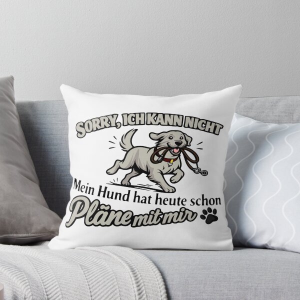 Item preview, Sorry, my dog has plans for me. designed and sold by Pommes im Bett.