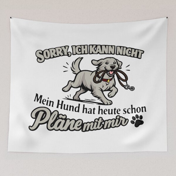 Item preview, Sorry, my dog has plans for me. designed and sold by Pommes im Bett.