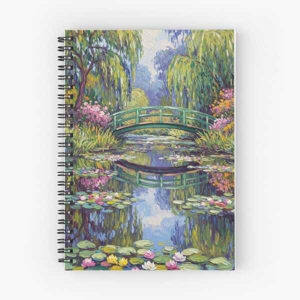 Item preview, English-style Garden - Bridge Into The Morning Light designed and sold by iamdesigns14.