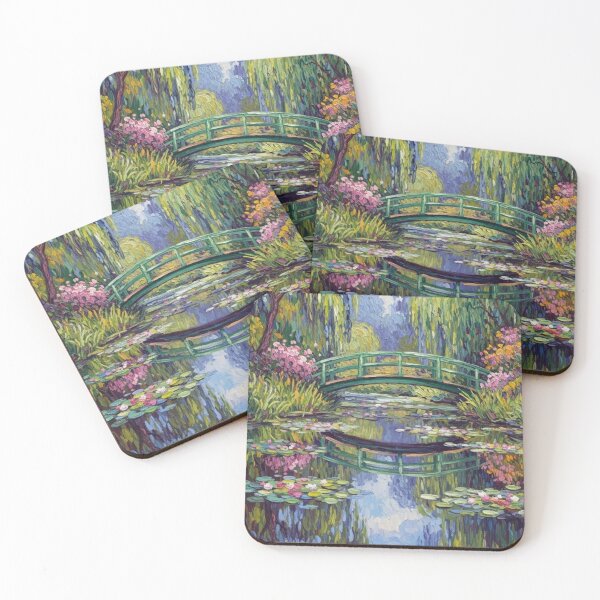 Item preview, English-style Garden - Bridge Into The Morning Light designed and sold by iamdesigns14.