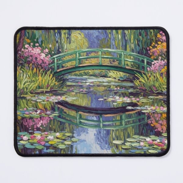 Item preview, English-style Garden - Bridge Into The Morning Light designed and sold by iamdesigns14.