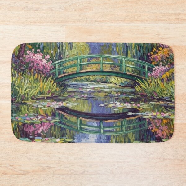Item preview, English-style Garden - Bridge Into The Morning Light designed and sold by iamdesigns14.