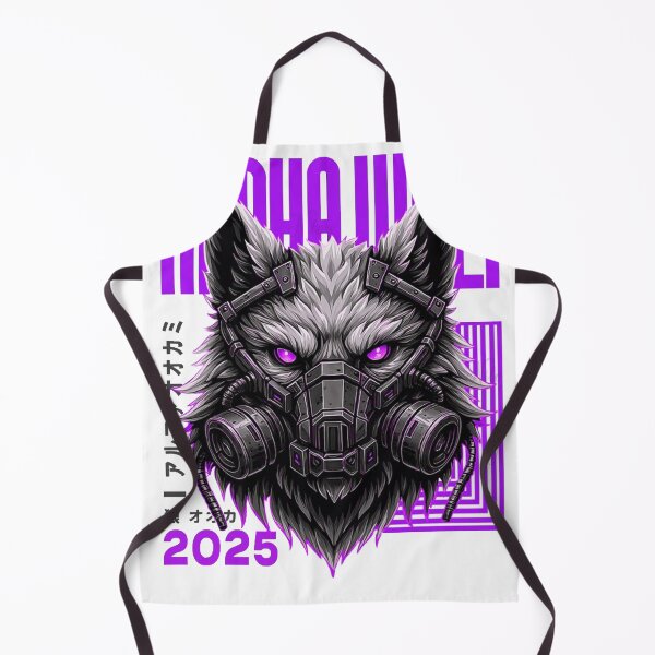 Item preview, Cyber Alpha Wolf designed and sold by Stickersdevelop.