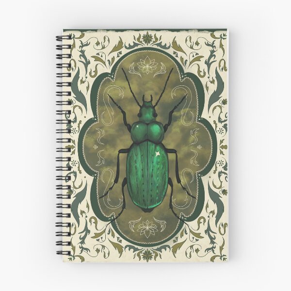 Item preview, Necklace Ground Beetle Illustration designed and sold by chrsed.