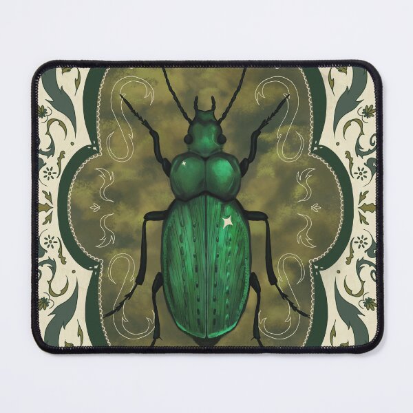 Item preview, Necklace Ground Beetle Illustration designed and sold by chrsed.