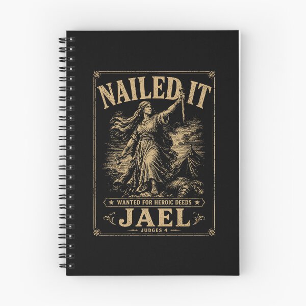 Item preview, Nailed It Wanted For Heroic Deeds Jael Judges 4 Christian Bible Verse designed and sold by PixlCrypt.