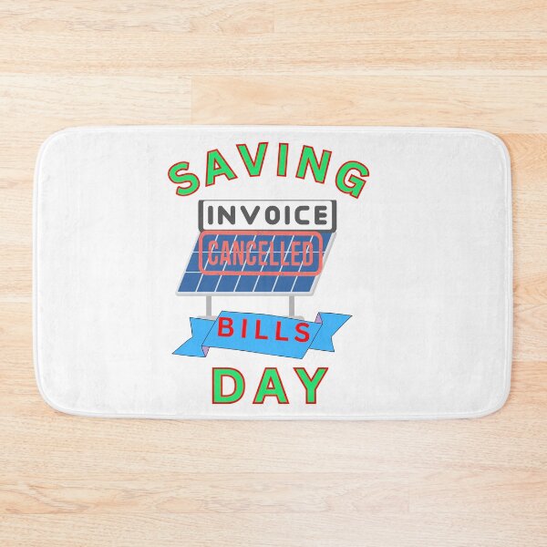 Item preview, Saving Bills Day designed and sold by FiberatWorkTechs.