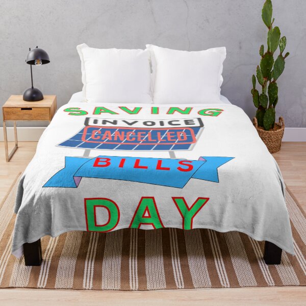 Item preview, Saving Bills Day designed and sold by FiberatWorkTechs.
