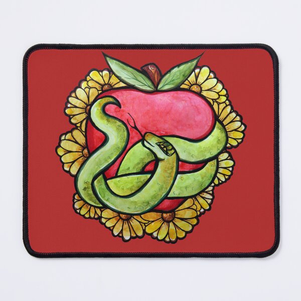 Item preview, Snake and Apple designed and sold by lacychenault.