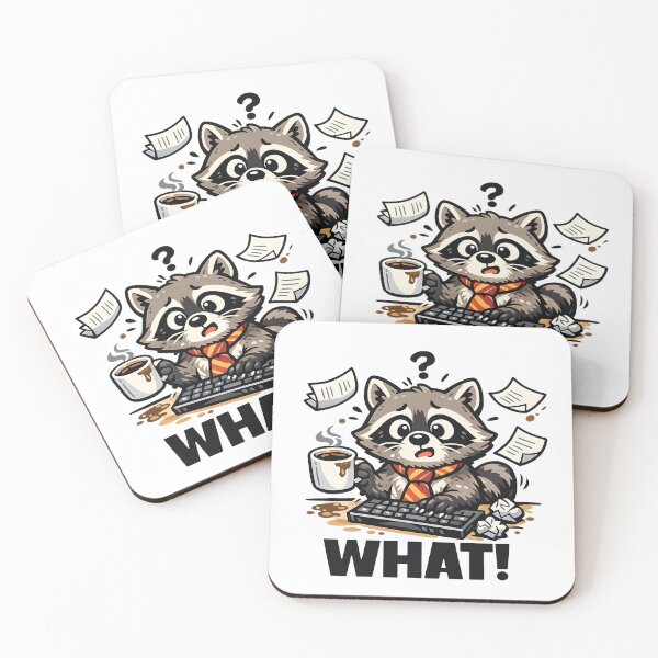 Item preview, Raccoon pretending to work designed and sold by 0Zeuz.