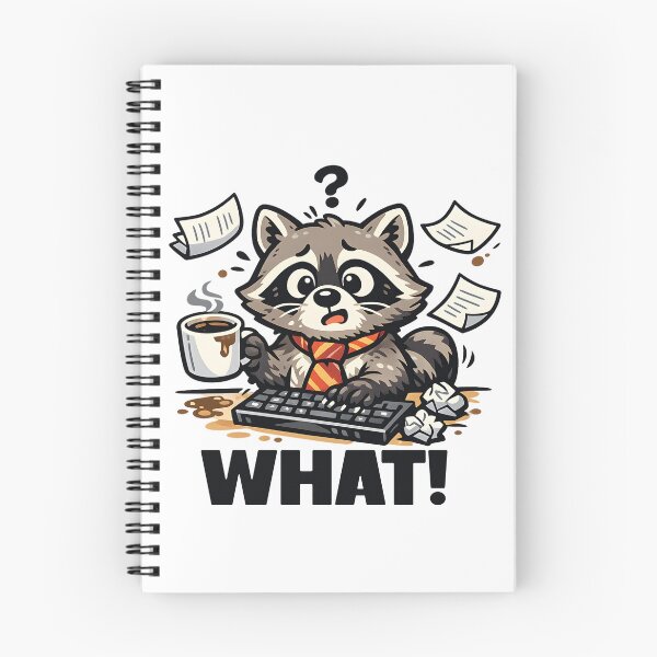 Item preview, Raccoon pretending to work designed and sold by 0Zeuz.