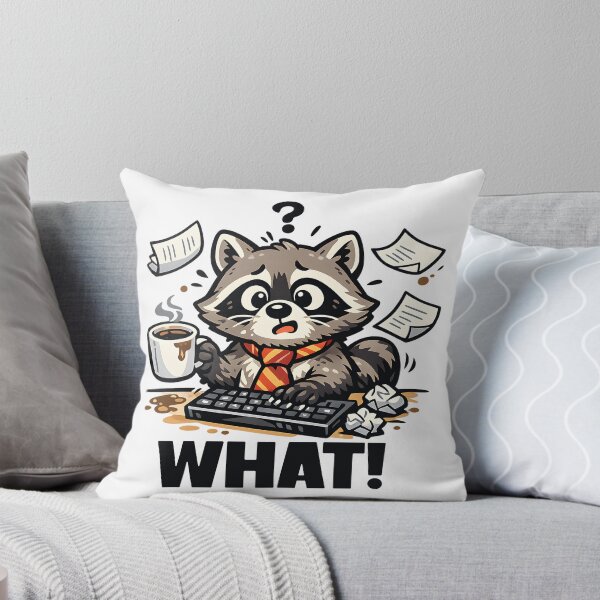 Item preview, Raccoon pretending to work designed and sold by 0Zeuz.