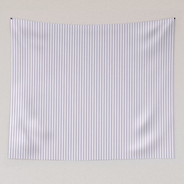 Item preview, Lavender and white vertical stripes designed and sold by Karf  ..