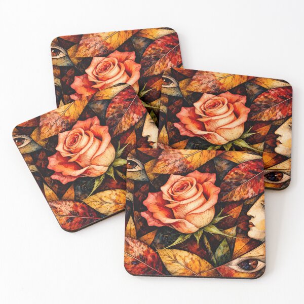 Item preview, Autumn Rose Amidst Faces designed and sold by cuprum.