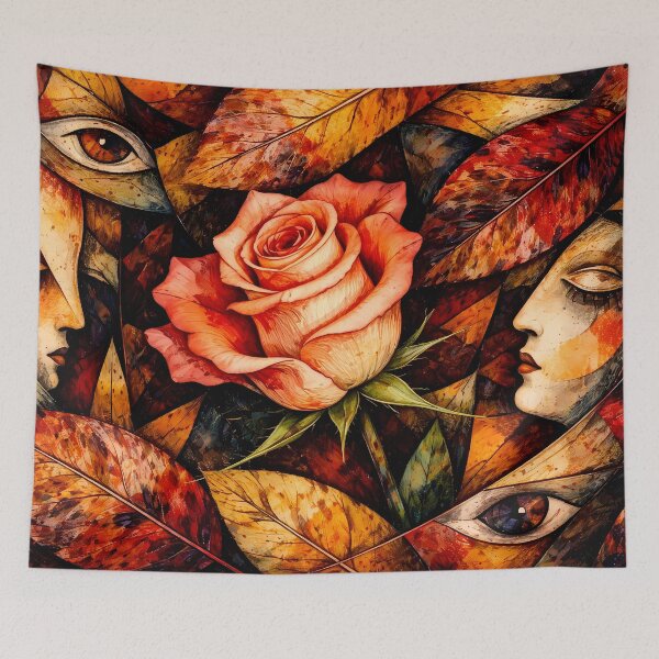 Item preview, Autumn Rose Amidst Faces designed and sold by cuprum.