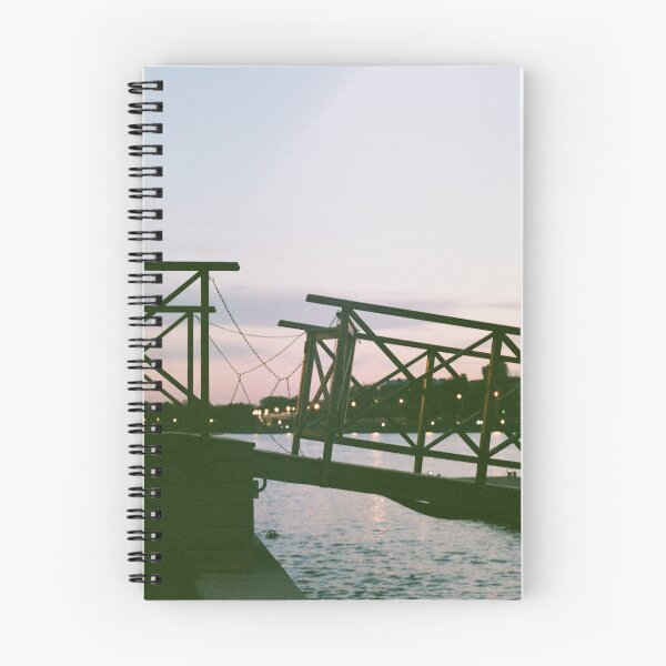 Item preview, Weybridge Riverside at Dusk – Surrey Thames Photography Print designed and sold by ThatSurreyLife.