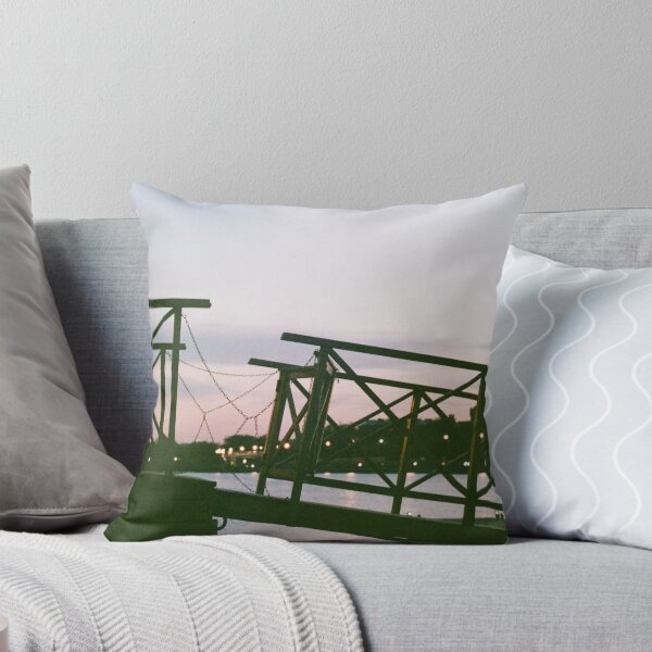 Item preview, Weybridge Riverside at Dusk – Surrey Thames Photography Print designed and sold by ThatSurreyLife.