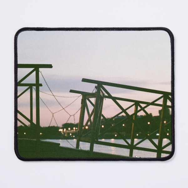 Item preview, Weybridge Riverside at Dusk – Surrey Thames Photography Print designed and sold by ThatSurreyLife.