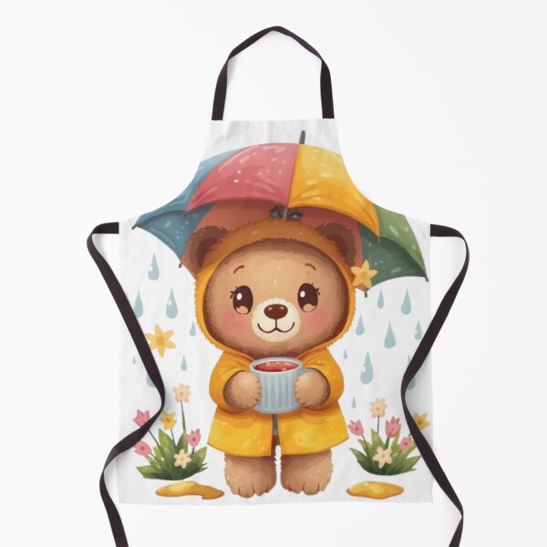 Item preview, Cozy Rainy Day Bear | Adorable Kawaii Tea Lover Sticker designed and sold by Stylestickers55.