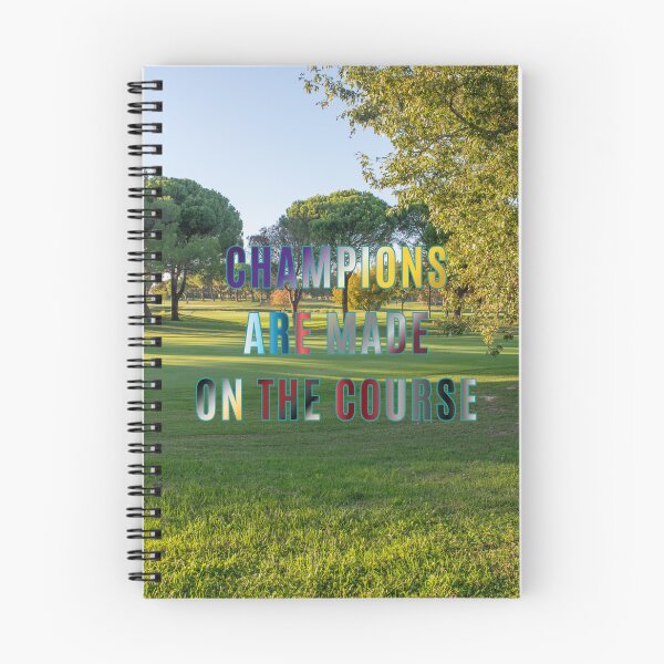 Item preview, Champions are Made on the Course #2 designed and sold by Holy JM Designs.