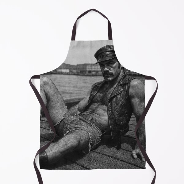 Item preview, Vintage Hudson Pier Shadows - Gay Leather Brotherhood New York Hyperrealism Series Gay Art designed and sold by ItsAKinkThing.
