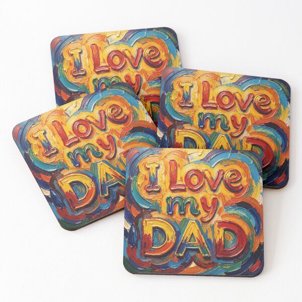 Item preview, I love my dad designed and sold by ZeusGallery.