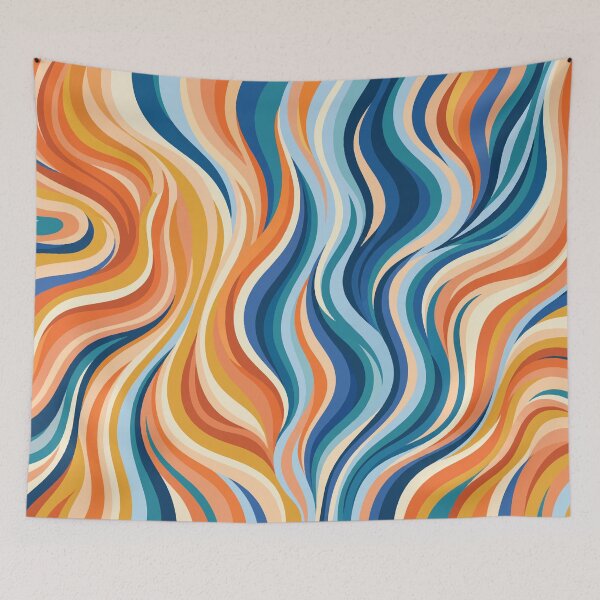 Item preview, Psychedelic Wave designed and sold by ArteDelCine.