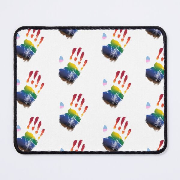 Item preview, Progress Pride Handprint designed and sold by Comet and Crafts.