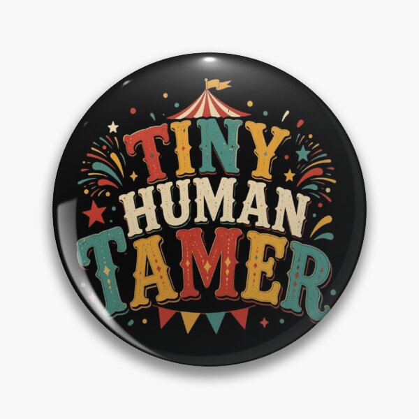 Item preview, Retro Tiny Human Tamer Circus Style Daycare Provider designed and sold by haitrieuic96.