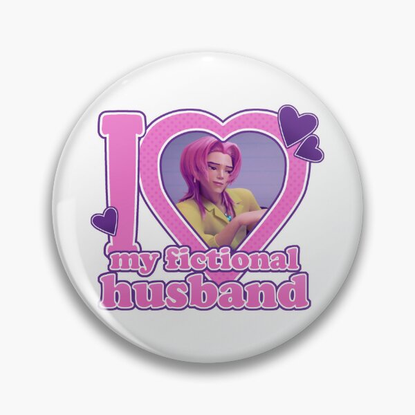Item preview, I <3 My Fictional Husband - Romance designed and sold by Comet and Crafts.
