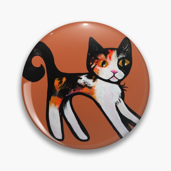 Item preview, Cricket the Calico Cat designed and sold by lacychenault.