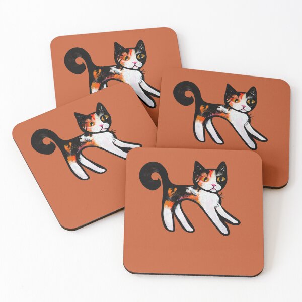 Item preview, Cricket the Calico Cat designed and sold by lacychenault.