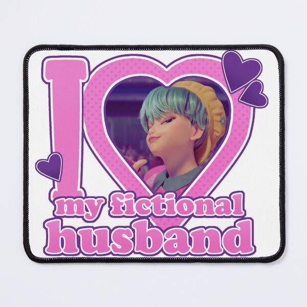Item preview, I <3 My Fictional Husband - Baby designed and sold by Comet and Crafts.