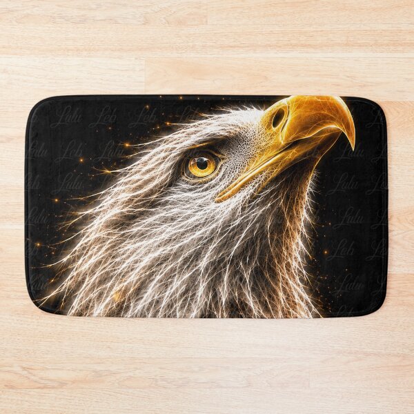 Item preview, Electric Eagle – Golden Majesty designed and sold by LuluLeb.
