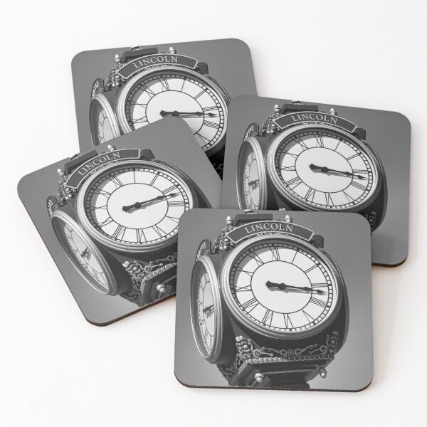Item preview, Vintage Street Clock in Lincoln B+W designed and sold by Gerard Fornarotto.