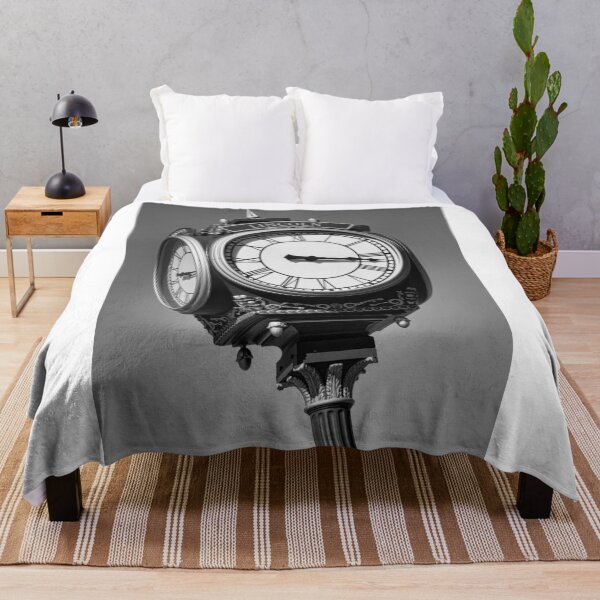 Item preview, Vintage Street Clock in Lincoln B+W designed and sold by Gerard Fornarotto.