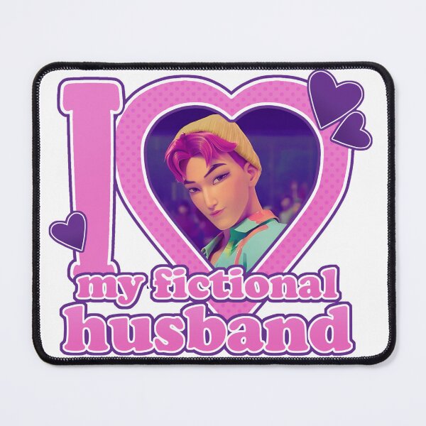 Item preview, I <3 My Fictional Husband - Abby designed and sold by Comet and Crafts.