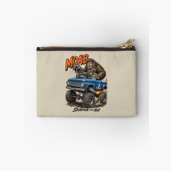 Aperçu de l'œuvre Un design amusant de monster truck Bigfoot tout-terrain à Moab, Utah créée et vendue par hobrath.