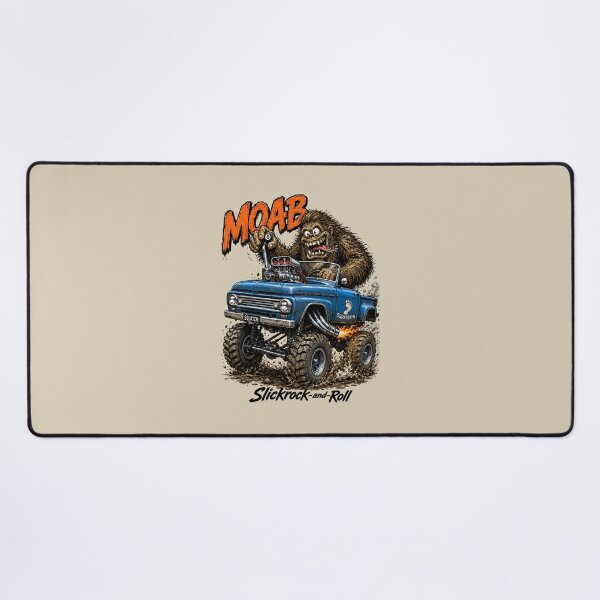 Item preview, Funny Moab UT Off Road Funny Bigfoot Monster Truck Design designed and sold by hobrath.