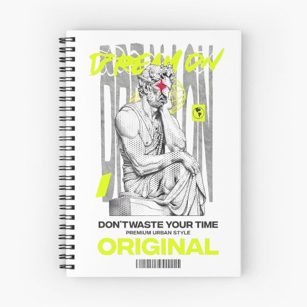 Item preview, DON'T WASTE YOUR TIME - Greek God Original Deluxe Logo designed and sold by diogoshx.