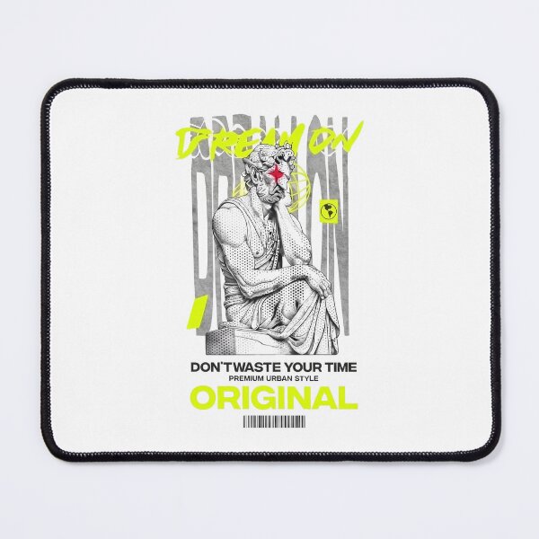 Item preview, DON'T WASTE YOUR TIME - Greek God Original Deluxe Logo designed and sold by diogoshx.