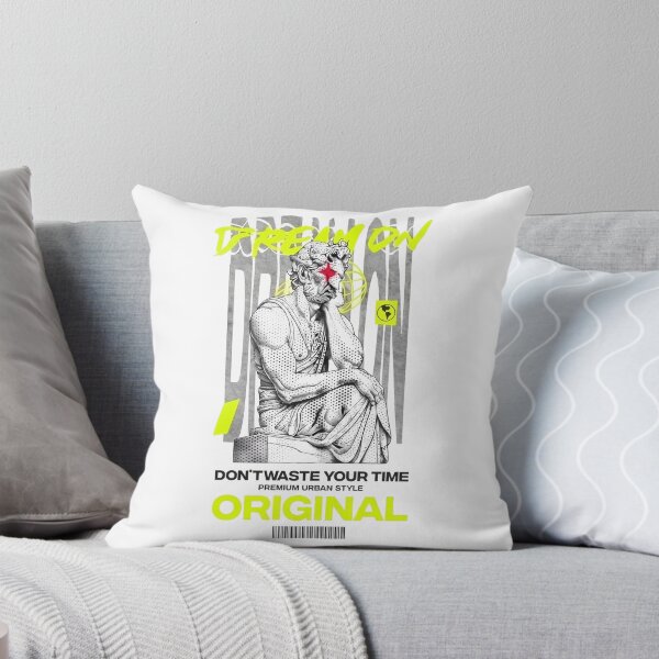 Item preview, DON'T WASTE YOUR TIME - Greek God Original Deluxe Logo designed and sold by diogoshx.